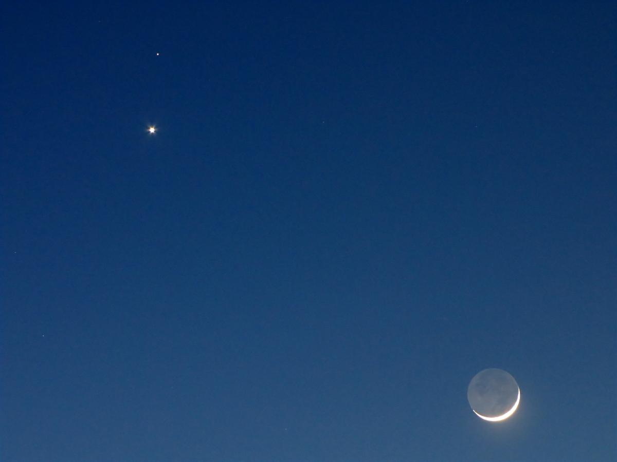 Venus-Mars-Mond